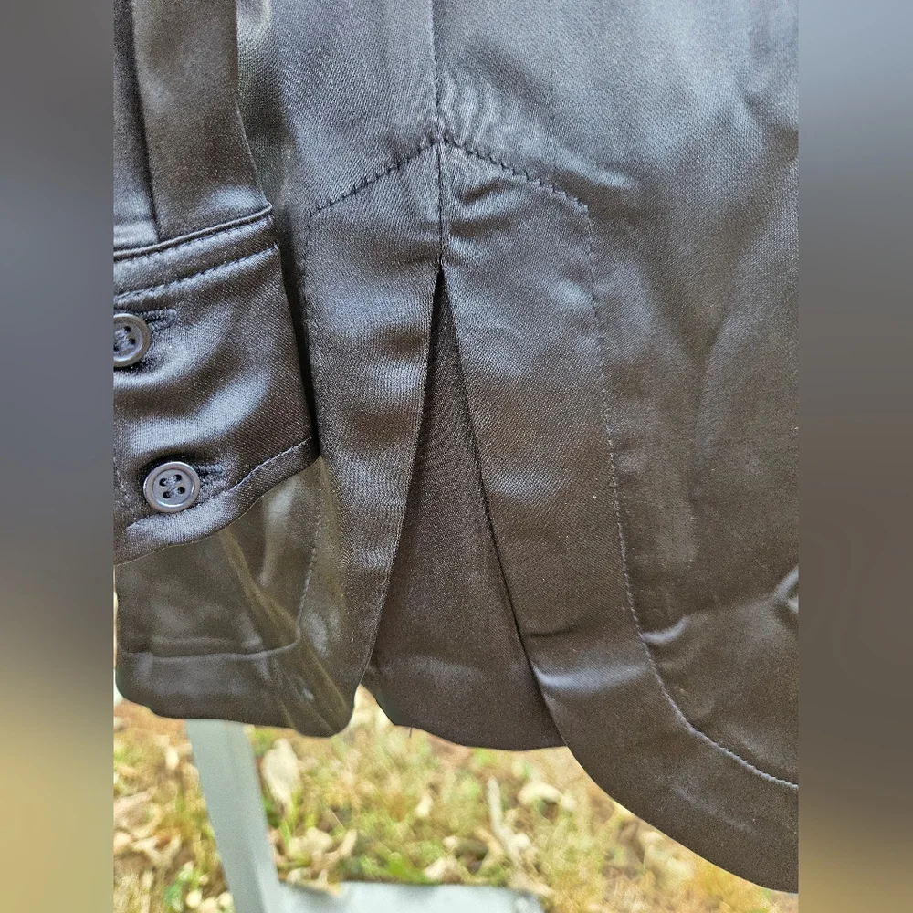 Intempo Black Satin Tunic - Picture 5 of 11